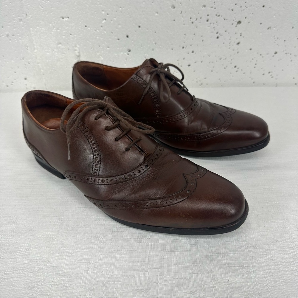 Wolf & Shepherd Men’s size 11 Brown Leather Oxford Shoes